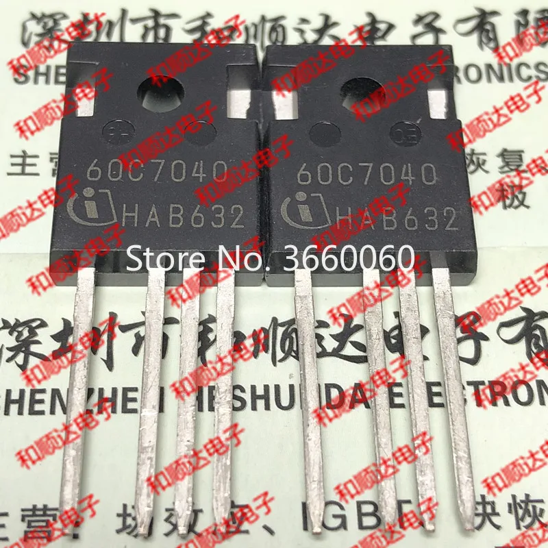 5pcs/lot 60C7040 IPZ60R040C7 TO-247-4