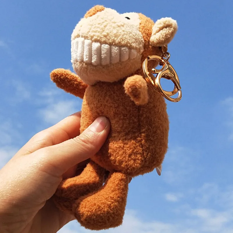 Темно-синий 15-20cm Plush Toys Soft Keychain Popular Toys Bing Bunny Friend Stuffed& Plush Animals Kawaii Keychain For Boys And Girls - Цвет: Темно-синий