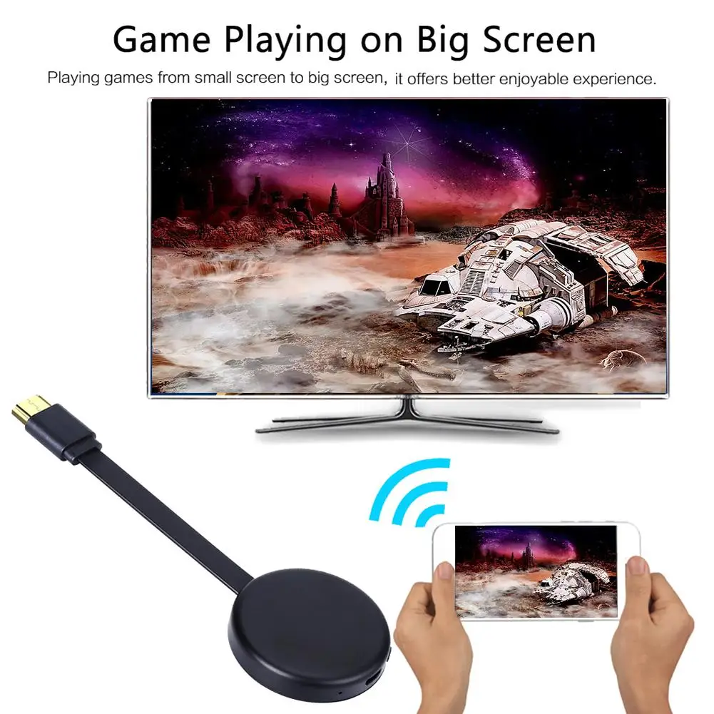 ТВ палка HDMI беспроводной WIFI дисплей ключ приемник 1080P Мобильный экран литой