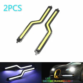 

Z-Type High-Power Waterproof Flexible Cob Flexible Board Day Light with Steering Car LED Ligh 2PCS
