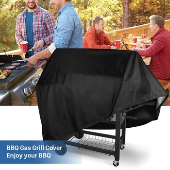 

Outdoor Waterproof Rainproof BBQ Grill Cover Dustproof UV Protection Mask For Gas Charcoal Electric Barbe Spirit Gas Grills
