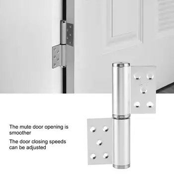

Spring Hinge Aluminum Concealed Door Hinge Hydraulic Automatic Closing Damping Door Closer Silent Hinge for furniture fitting