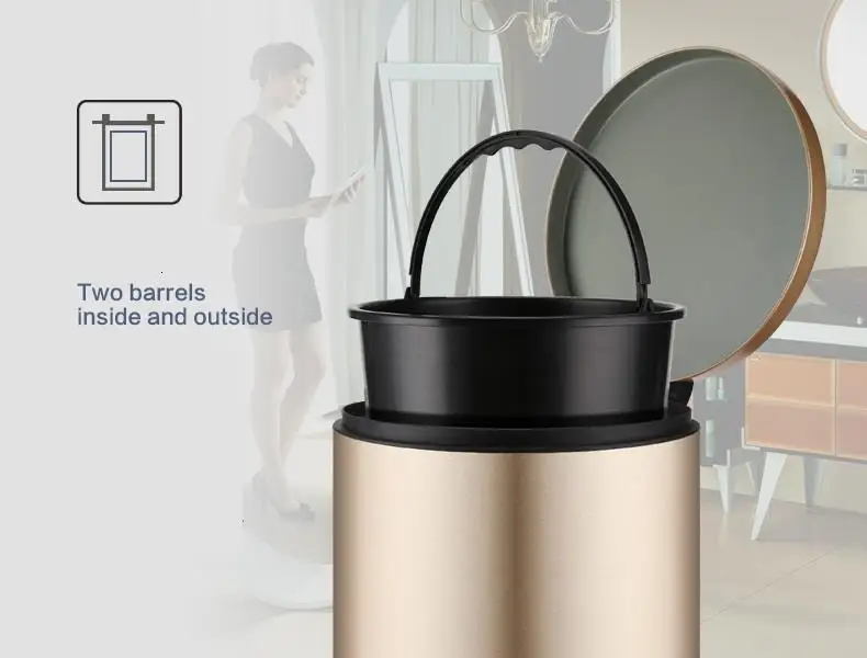 Мешок для мусора De Pattumiera Raccolta Differenziata мусорный мешок Prullenbak кухонная педаль Poubelle Cubo Basura Recycle Lixeira мусорное ведро