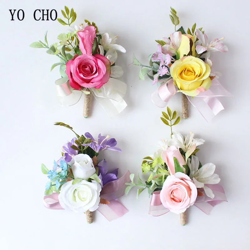 boutonniere groom wedding brooch pins  (6)