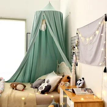 

Dome Bed Curtain Nordic Children's Room Bedside Princess Decorative Mosquito Net Ceiling Game Bed Tent Bed Curtain