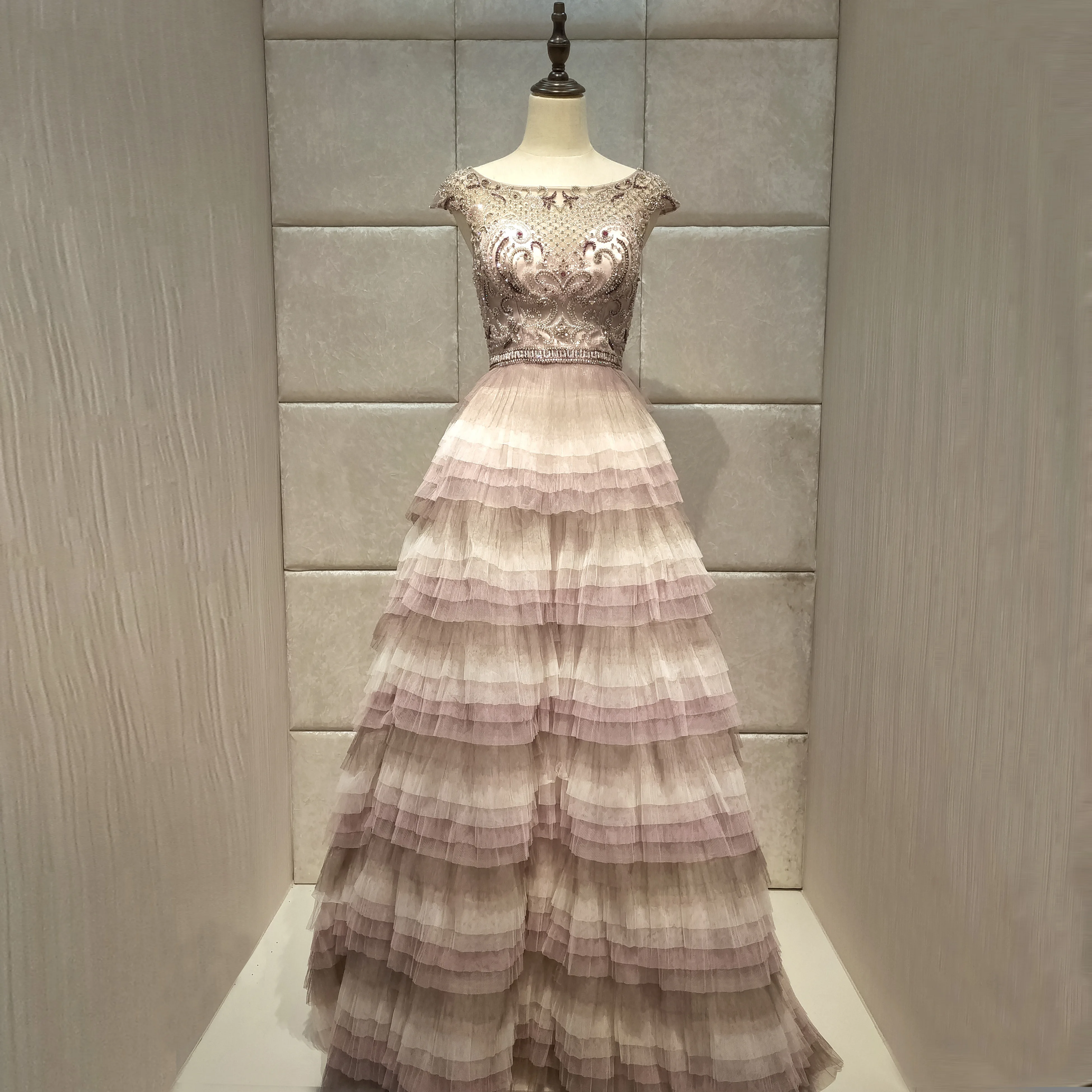 Длинное вечернее платье robe de soiree торжественное на выход vestidos elegantes | Свадьбы и