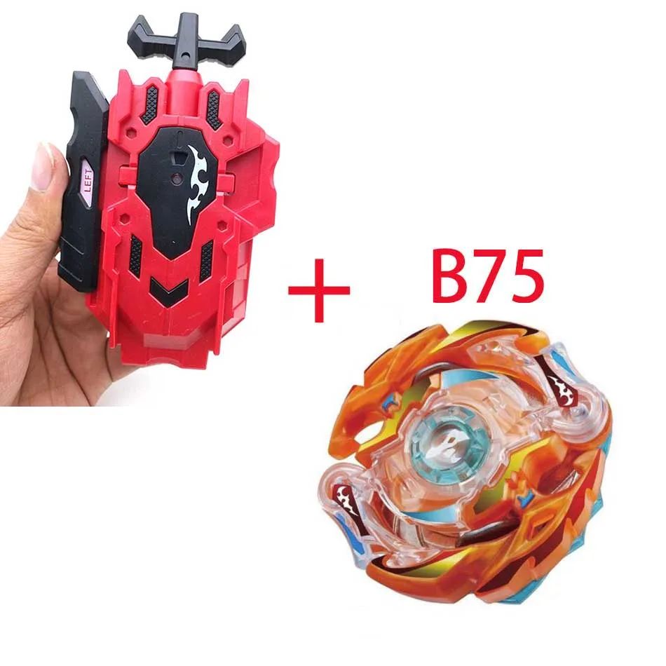 Горячие стили B85 Bayblades Металл Fusion Beyblade Brust Топ Bayblade burst bay blade Launcher Bayblade игрушки для детей Подарки - Цвет: B75