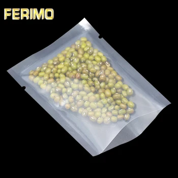 

18*26cm Clear Plastic Packaging Bag Open Top Heat Seal Food Storage Packing Bag Vacuum Retort Pouch For Meat Grain Snack Freezer