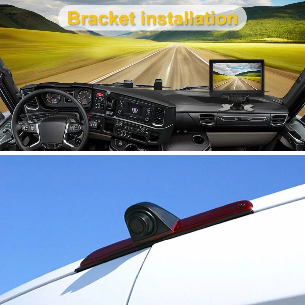Камера заднего вида HD 3rd с Стоп светильник и углом поворота 170 ° для MB Mercedes Sprinter W906