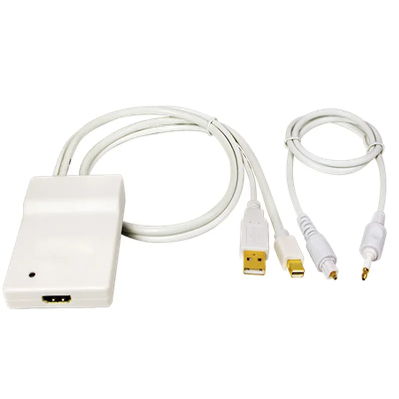 Мини DisplayPort mini DP + USB Toslink оптический аудио в HDMI адаптер конвертер для Apple Mac