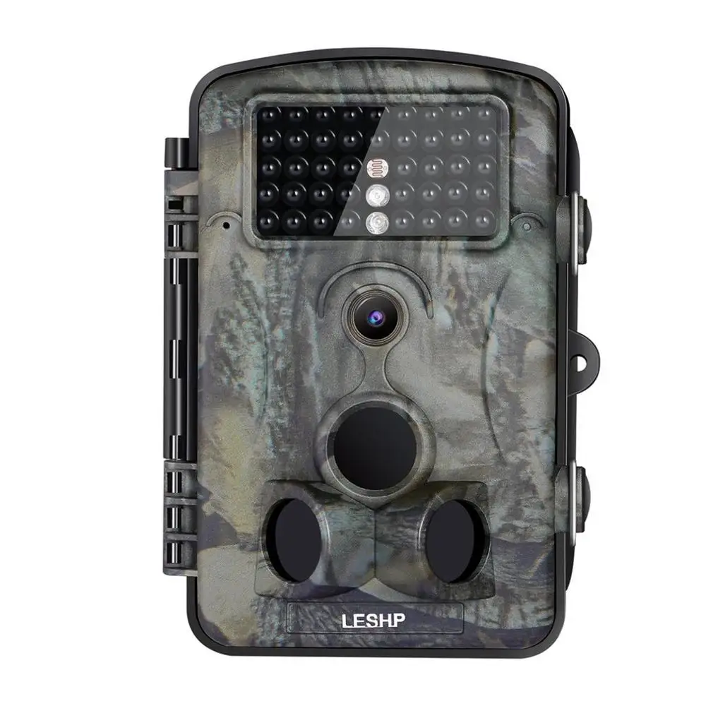 

Hot Game Trail Hunting Camera 12MP 1080P HD 120Wide Angle Infrared Night Vision 42pcs IR LEDs 2.4 Inch LCD Screen Camera RD1000