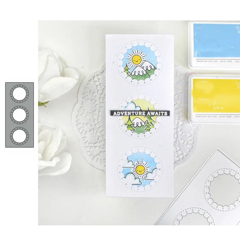 Металлические Вырубные штампы JC с отверстием в прямоугольном корпусе сделай сам