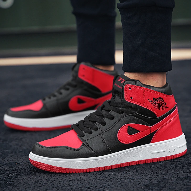 

Plus Size 35-45 Original New Arrival Men Basketball Shoes AJ1 Outdoor Athletic Sport Basket Shoes Breathable aj Sneakers Man