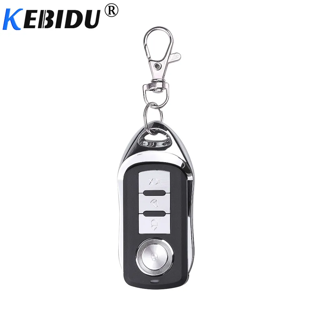 

KEBIDU 433MHZ Universal Garage Gate Door Remote Control 4 Key Auto Pair Copy Remote Garage Door Opener Remote Control Duplicator