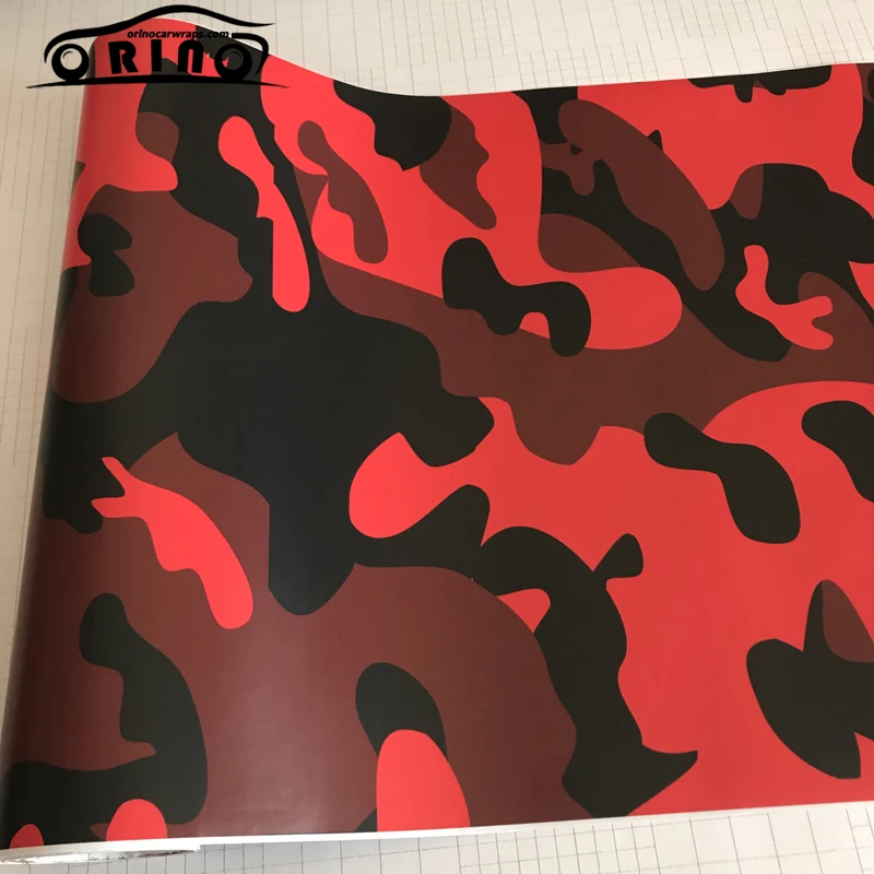 Camouflage Vinyl Film Wrap-19