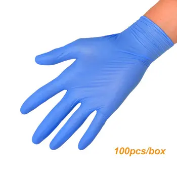 

Nitrile Gloves Anti-Static Oil-Proof Acid And Alkali Resistant Gloves Home Factory Laboratory Food Baking Gloves