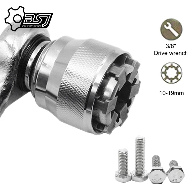 New Steel Torque Ratchet Socket Adapter Wrench Head Spanner Sleeve