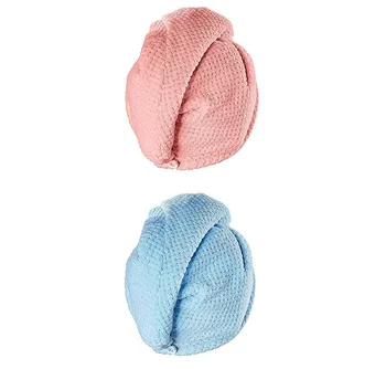 

High Quality Women Hair Dryer Cap Microfiber Bath Towel Hair Dry Hat Cap Quick Drying Lady Bath Water-absorbent Tool 1.13