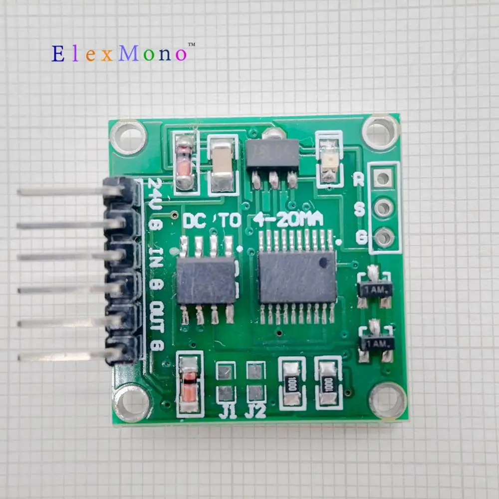 

0-5V to 4-20MA Voltage-Current Linear Converter Transducer SCADA Module