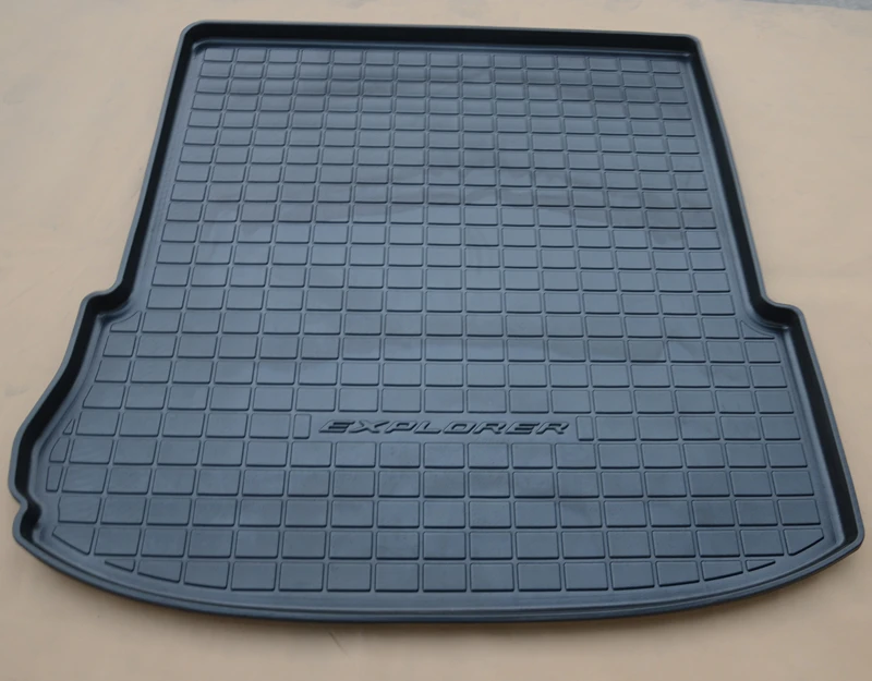 

SJ ALL Weather TPO Car Trunk Mats Tail Boot Cargo Liner Cover Rear Carpet Tray Luggage Pad For Ford Explorer 2012 2013 2014-2019