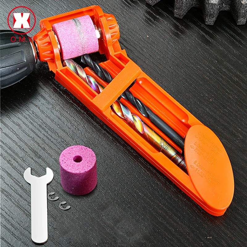 

OMY Drill Bit Sharpener Portable Corundum Grinding Wheel Tool Corundum Resisting Drill Polishing Grinder Wheel Tool