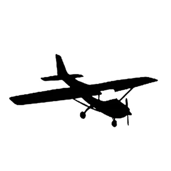 

15*7.4cm Plane Pilot Vinyl Decal Sticker Handsome And Cool Stickers Rear Window Car Sticker Body Decals Car Accessories