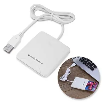 

USB Converter IC Credit Card Reader USB Smart Chip Card Encoder Writer with SIM Slot for Windows for 2000 XP or Mac OS X Linux
