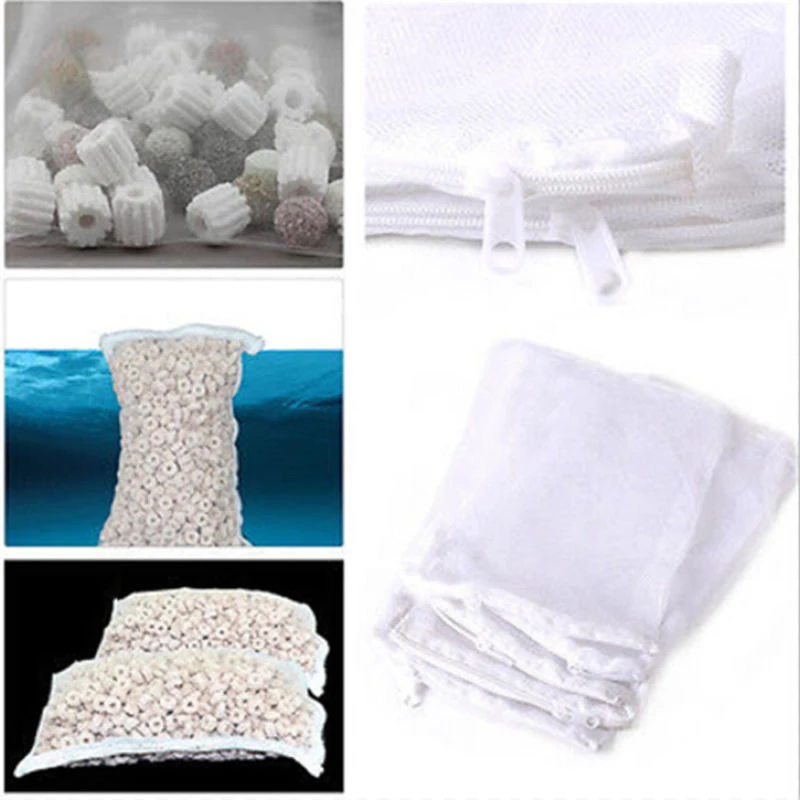 

Net Bags Bio Ball Foods Grain Practical 10pcs Aquarium Mesh Filter Media Accessories Stylish