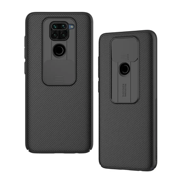 

For Xiaomi Redmi Note 9 Case NILLKIN Slide Cover Camera Lens Protection Scratch-Proof Shield Bumper For Xiaomi Redmi note 9