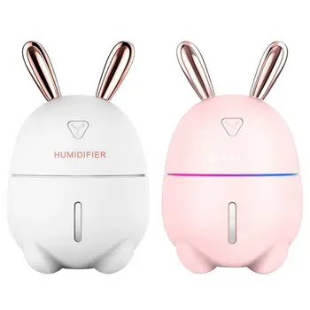 

Ultrasonic Air Humidifier Aroma Essential Oil Diffuser With Led Night Light For Home Car Usb Fogger Mist Maker 300Ml