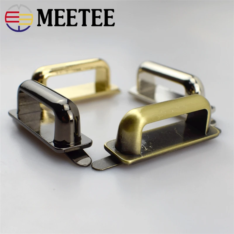 4/10 шт. Meetee 25*9 мм D Кольцо Металлические пряжки мост соединитель вешалка зажим для