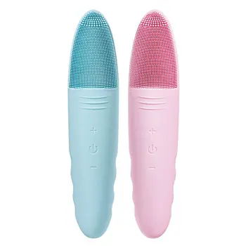 

Multifunctional Electric Facial Cleansing Brush Vibration Essence Mask Waterproof USB Rechargeable Silicone Face Massager Cleane