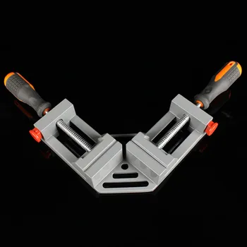 

Woodworking Multifunction 90° Right Angle Clip Clamps Corner Holder Hand Tool Wooden Carpentry Clamps Corner Fixed Tool