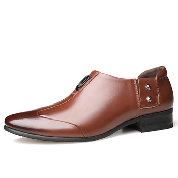

Big Size 38-44 Men Leather Loafers Brand Business Shoes Classic Tassel Brogue Mans Footwear Formal Shoes Casual Shoes *6606