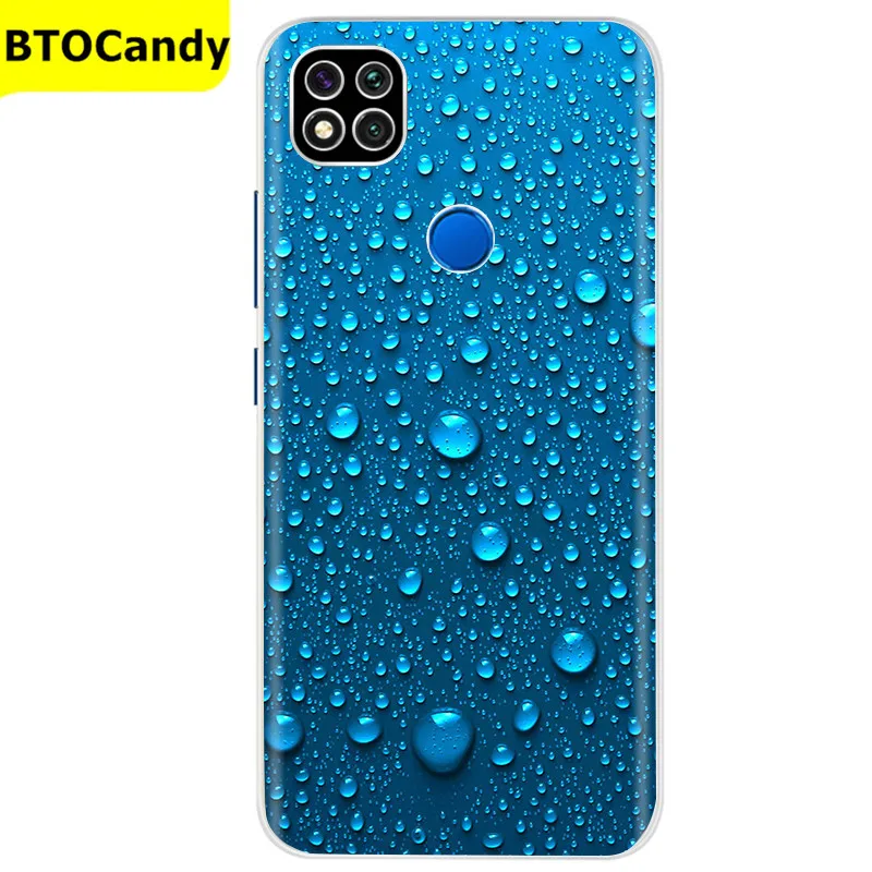 waterproof phone bag For Redmi 9C NFC Case on For Xiaomi Redmi 9C 9 C NFC Soft Silicone Back Cover Silicone Case For Redmi 9C NFC Phone Cover Fundas mobile flip cover Cases & Covers