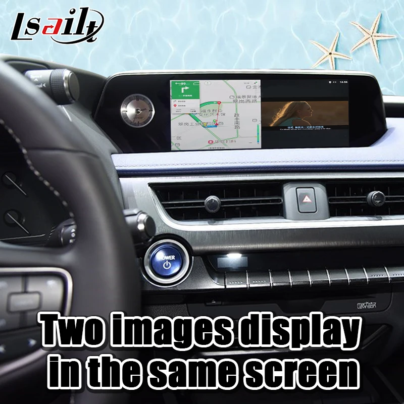 Видеоинтерфейс CarPlay/Android 4 ГБ для Lexus UX250 2018 20 Поддержка android auto YouTube GPS навигации