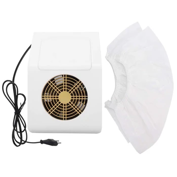 

Nail Dust Collector, Nail Vacuum Cleaner, 40W Nail Art Manicure Tool Nail Art Suction Machine Nail Dust Cleaner for Professional