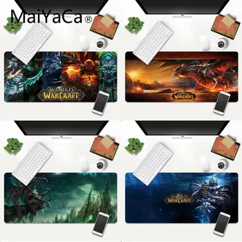 

MaiYaCa World of Warcraft hero4 Rubber Pad to Mouse Game XXL Mouse Pad Laptop Desk Mat pc gamer completo for lol/doat2