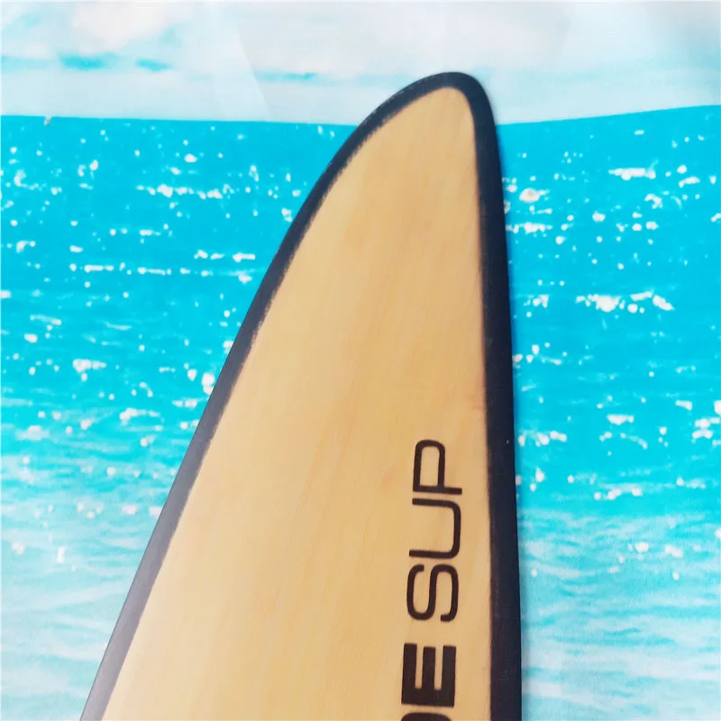 SUP Longboard Fin-10'' surf Fins- bamboo-paddle board wakeboard Kiteboards-10 inch inflatable board fin Clearance- sales