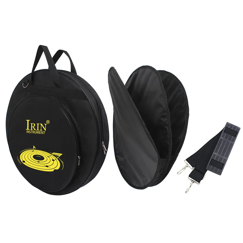 

21-Inch Cymbal Bag Backpack Three Pockets with Removable Divider Shoulder Strap