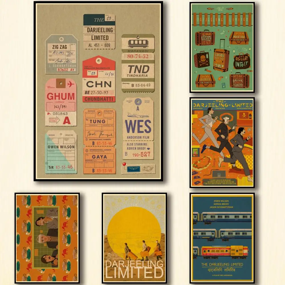 The Darjeeling Limited 22x16 Wes Anderson Movie Poster Print -  Denmark