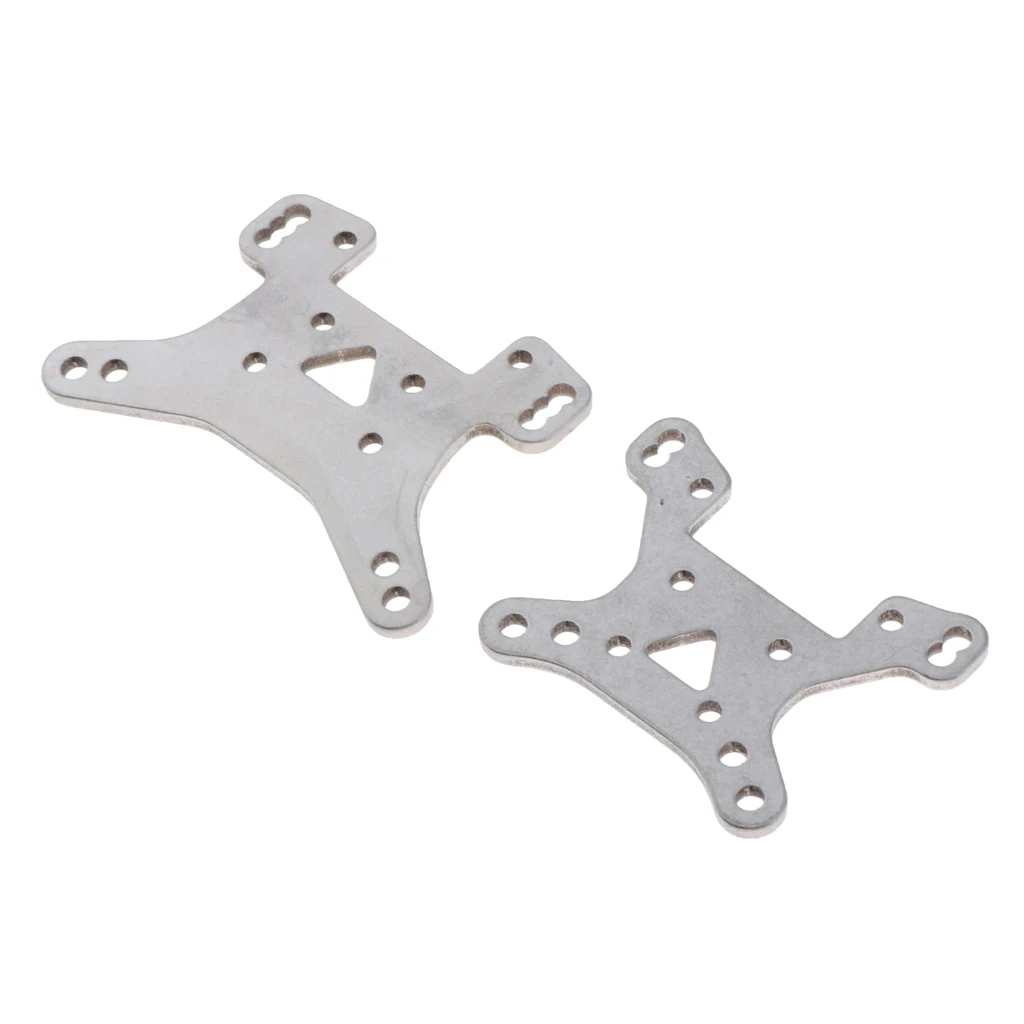 2Pcs RC Car Front Rear Shock Tower for Wltoys 144001 1/14 RC Car Buggy Parts