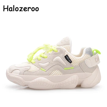 

Autumn Kids Sport Sneakers Baby Girls Mesh Running Shoes Children Chunky Sneakers Girls Brand Slip On Casual Sneakers Trainers