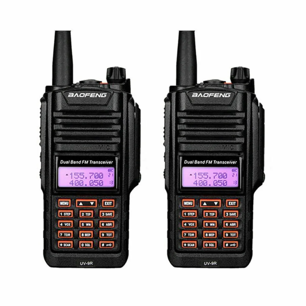 

2019 NEW High Power Upgrade Baofeng UV-9R plus Waterproof walkie talkie 10w for two way radio long range 10km 4800mah uv 9r plus