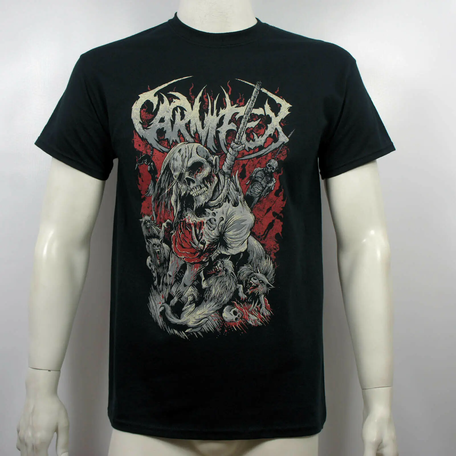 

Authentic CARNIFEX Band Hanging Corpse And Wolf Pack T-Shirt S M L XL XXL NEW