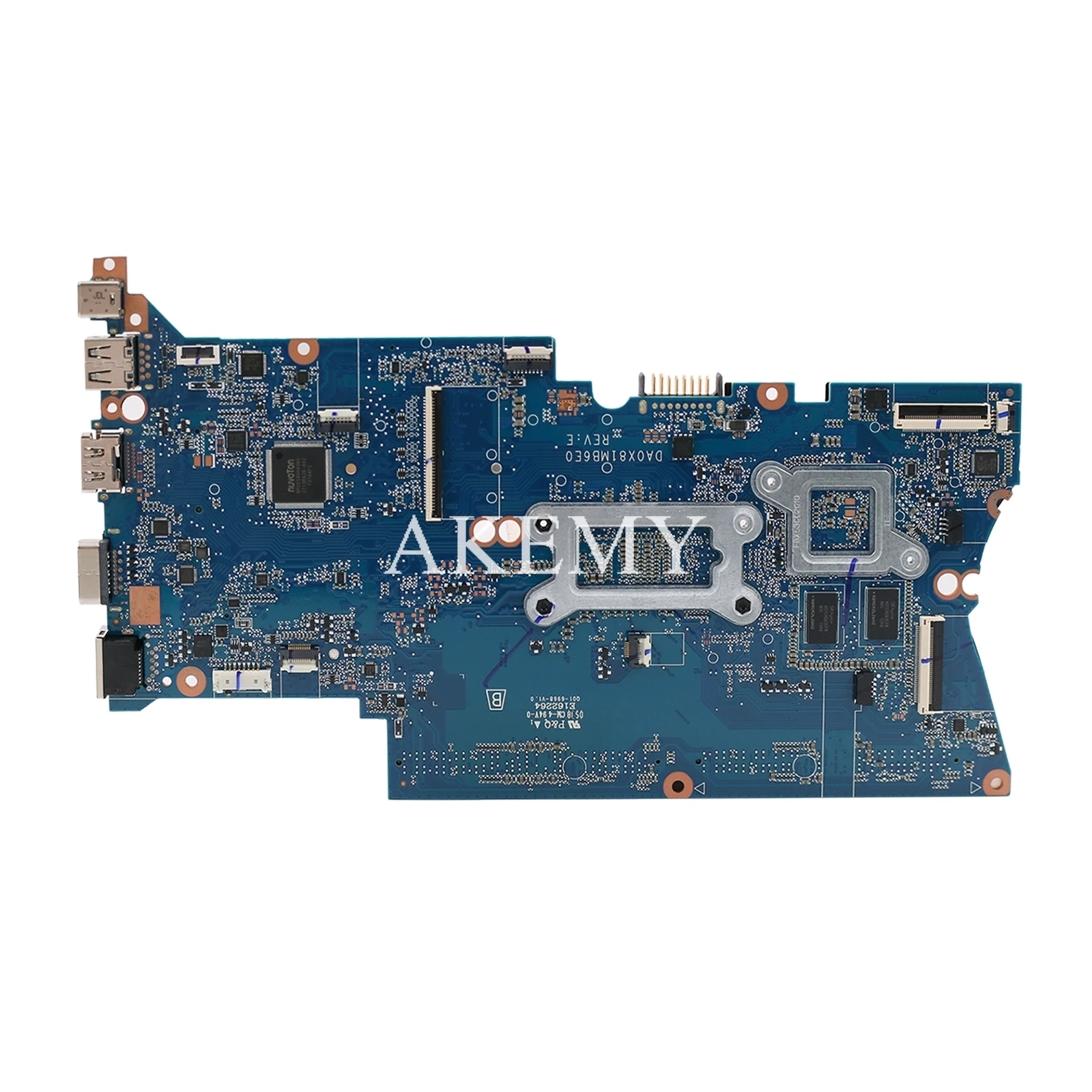 Материнская плата для ноутбука DA0X81MB6E0 X81 для hp ProBook 430 G4 440 G4, протестированная на, с процессором i3-7100u, 2 Гб, GPU