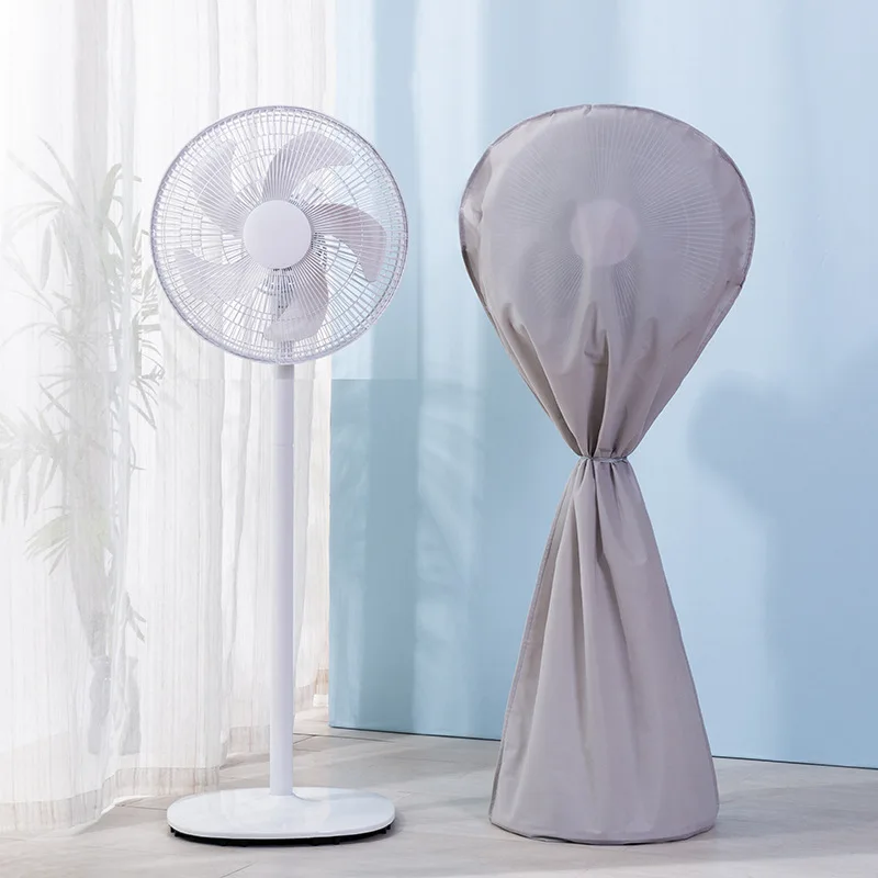 Electric Fan Dust Cover All-inclusive Household Vertical Floor-standing Electric Fan Waterproof and Anti-aging Round dust cover fan cover