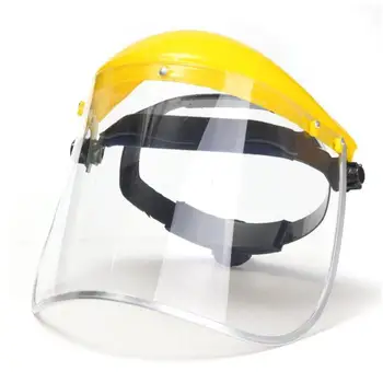 

Transparent Mask Dustproof PVC Safety Faces Shields Screen Head Face Respiratory tract Protection Face Masks For Kitchen
