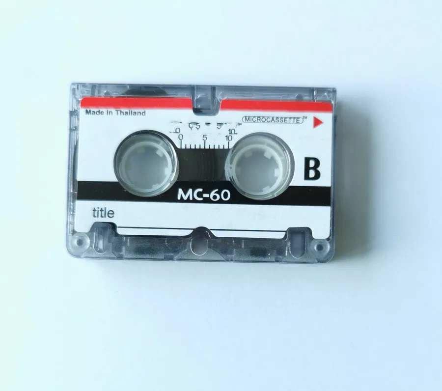 3PCS Micro-Tape Interview tape 60 minutes 3MC-60B MC-60 MC60 Microcassette Blank Cassette Tape Machine Audio