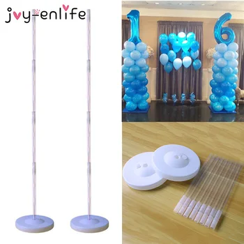 

2pcs 30cm PVC Balloon Column Stand Tube Balloons Arch Stand Pole for Wedding Birthday Festival And Party Decoration